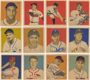 1949 Bowman Near Set (229/240) Including Hall of Famers 